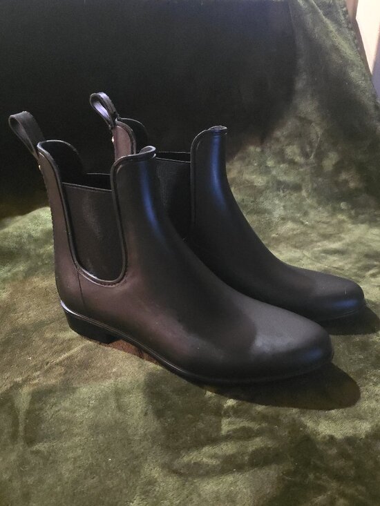 Sam Edelman Shoes - Sam Edelman Tinsley Chelsea Rain Boots Black Matte Women's Size 9